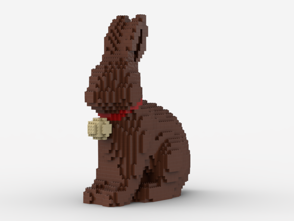 Chocolate Bunny LEGO® Sculpture