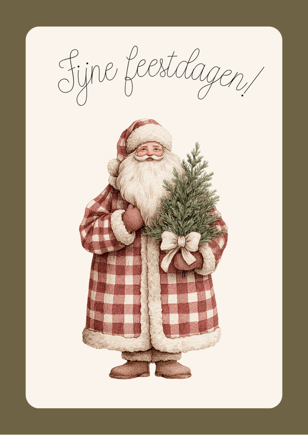 Wenskaartpakket | Kerst | Klassiek (10 stuks)