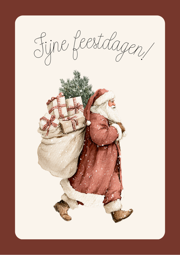 Wenskaart | Kerst | Klassiek 9