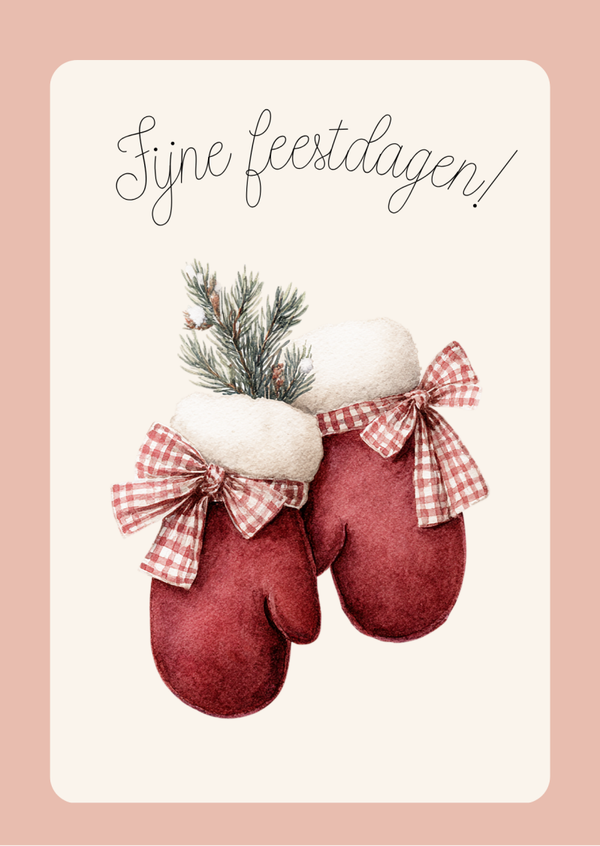 Wenskaart | Kerst | Klassiek 8