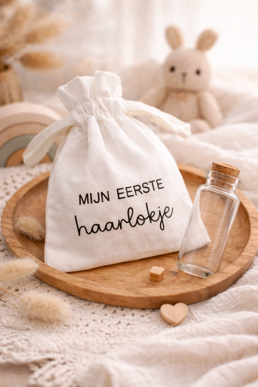 Opbergzakje | Mijn eerste haarlokje