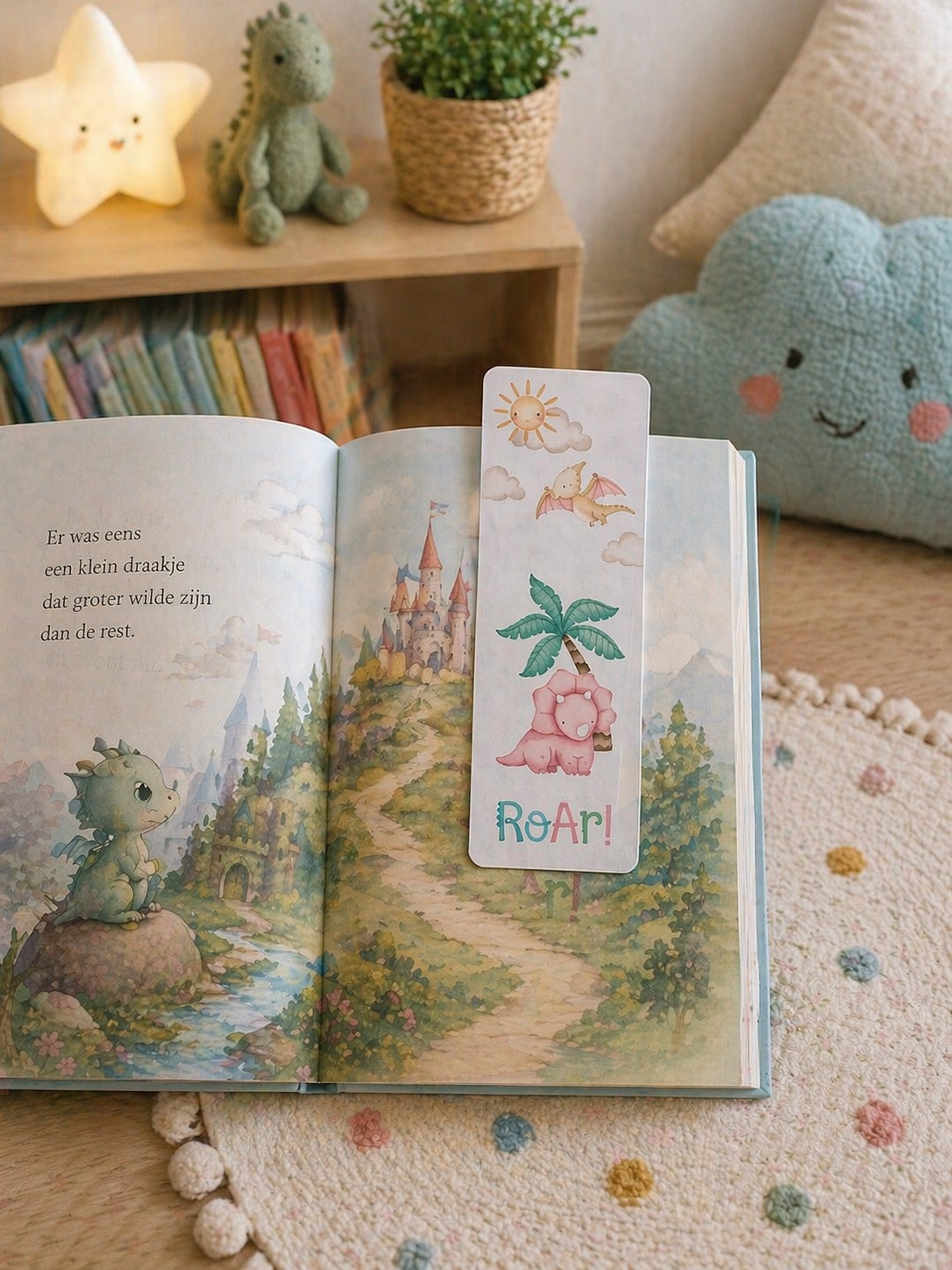 Gewone bladwijzer | Roze dino