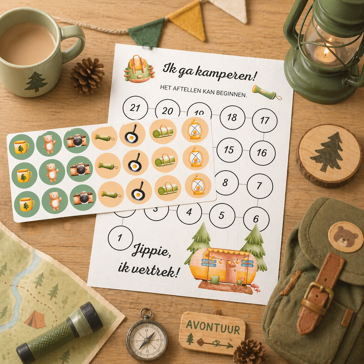 Aftelkalender | Kamp/kamperen