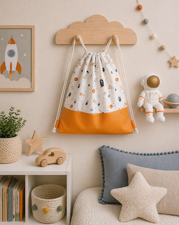 Handgemaakte rugzakjes | Raketjes