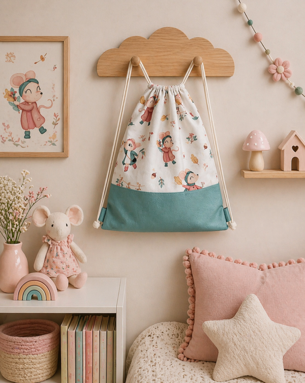 Handgemaakte rugzakjes | Herfstmuisje