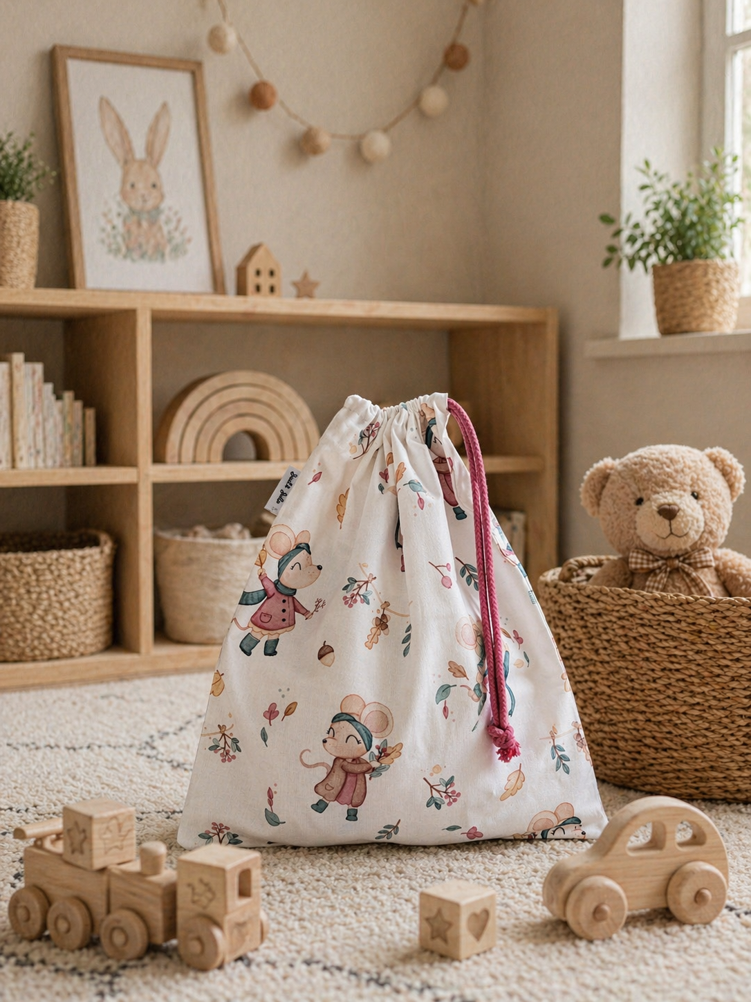 Opbergzakjes | Handgemaakt | Herfstmuisje