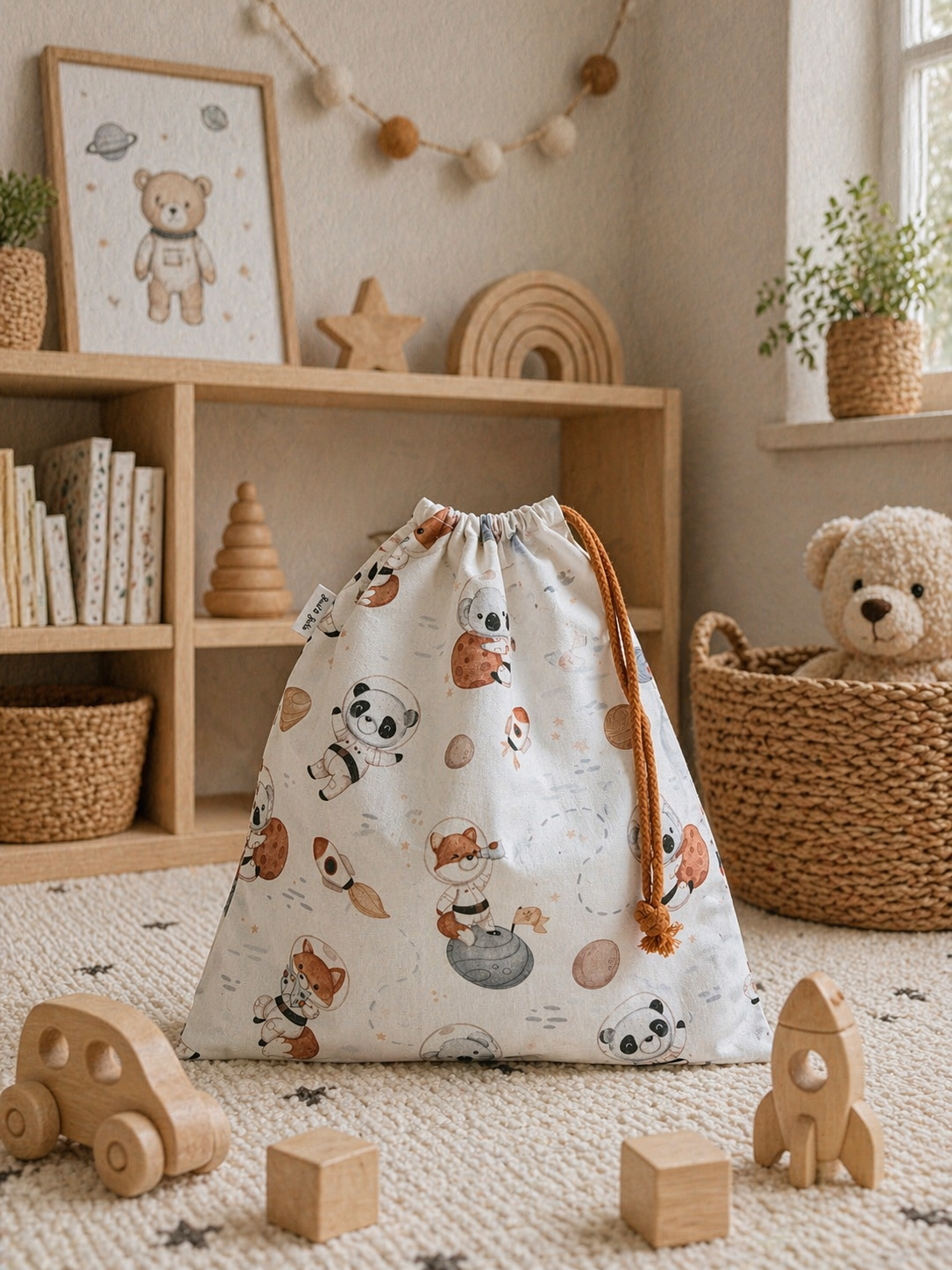 Opbergzakjes | Handgemaakt | Ruimtevaart