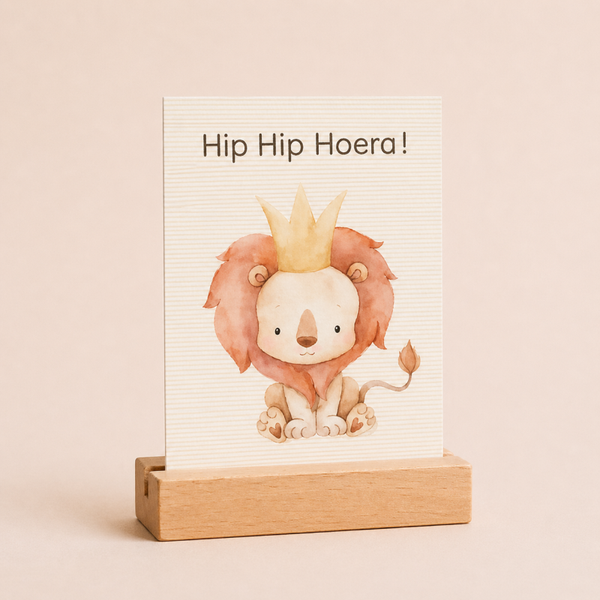 Wenskaart | Verjaardag | Leeuw