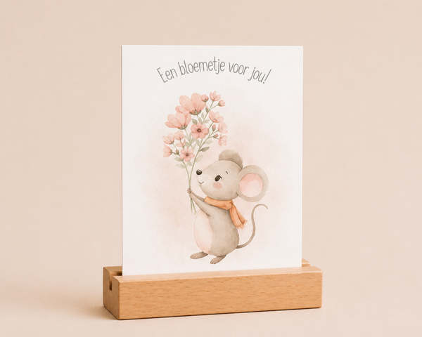 Wenskaart | Bloemetje voor jou