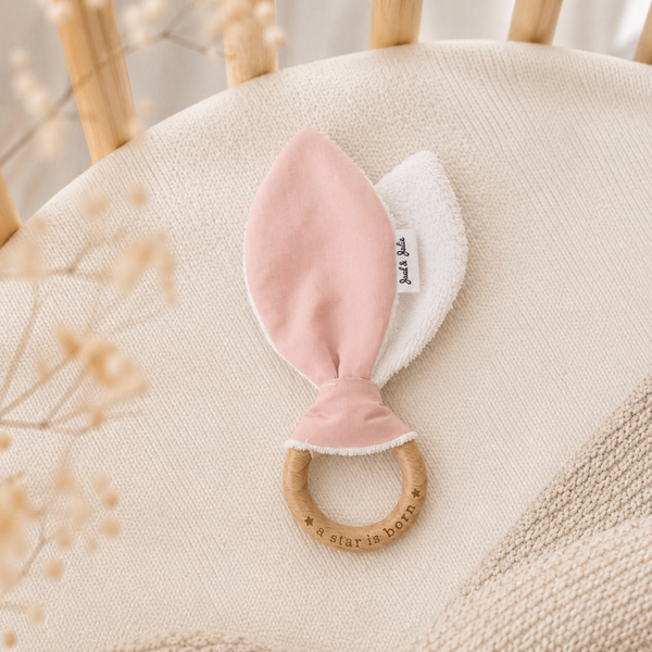 Geboorte | Bijtring | Licht roze