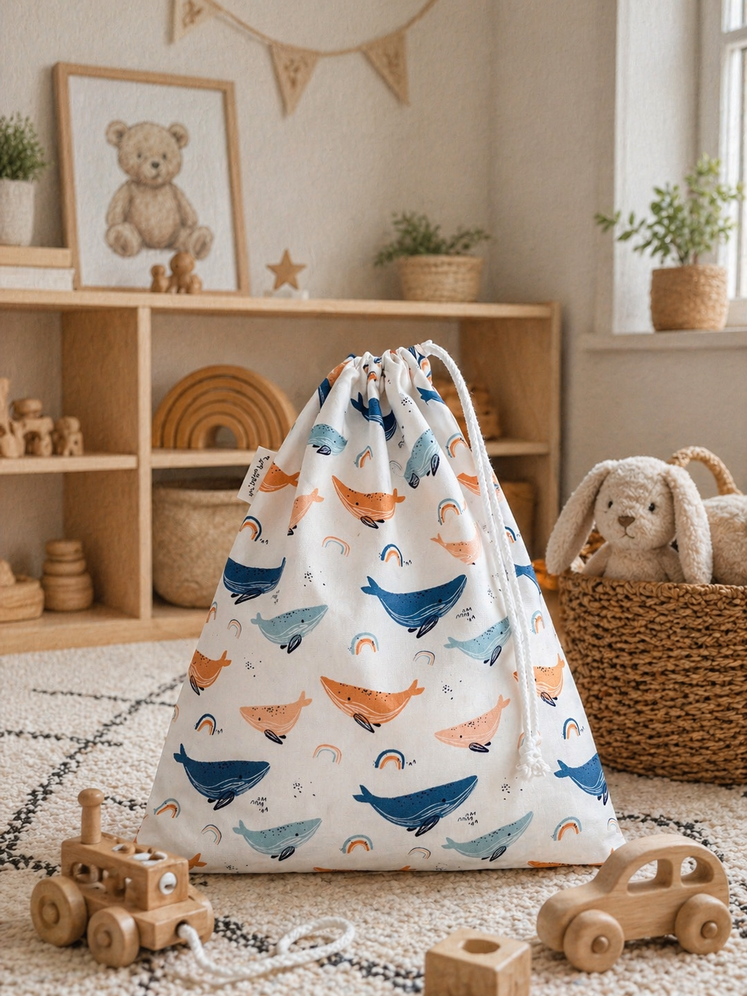 Opbergzakjes | Handgemaakt | Roze - oranje