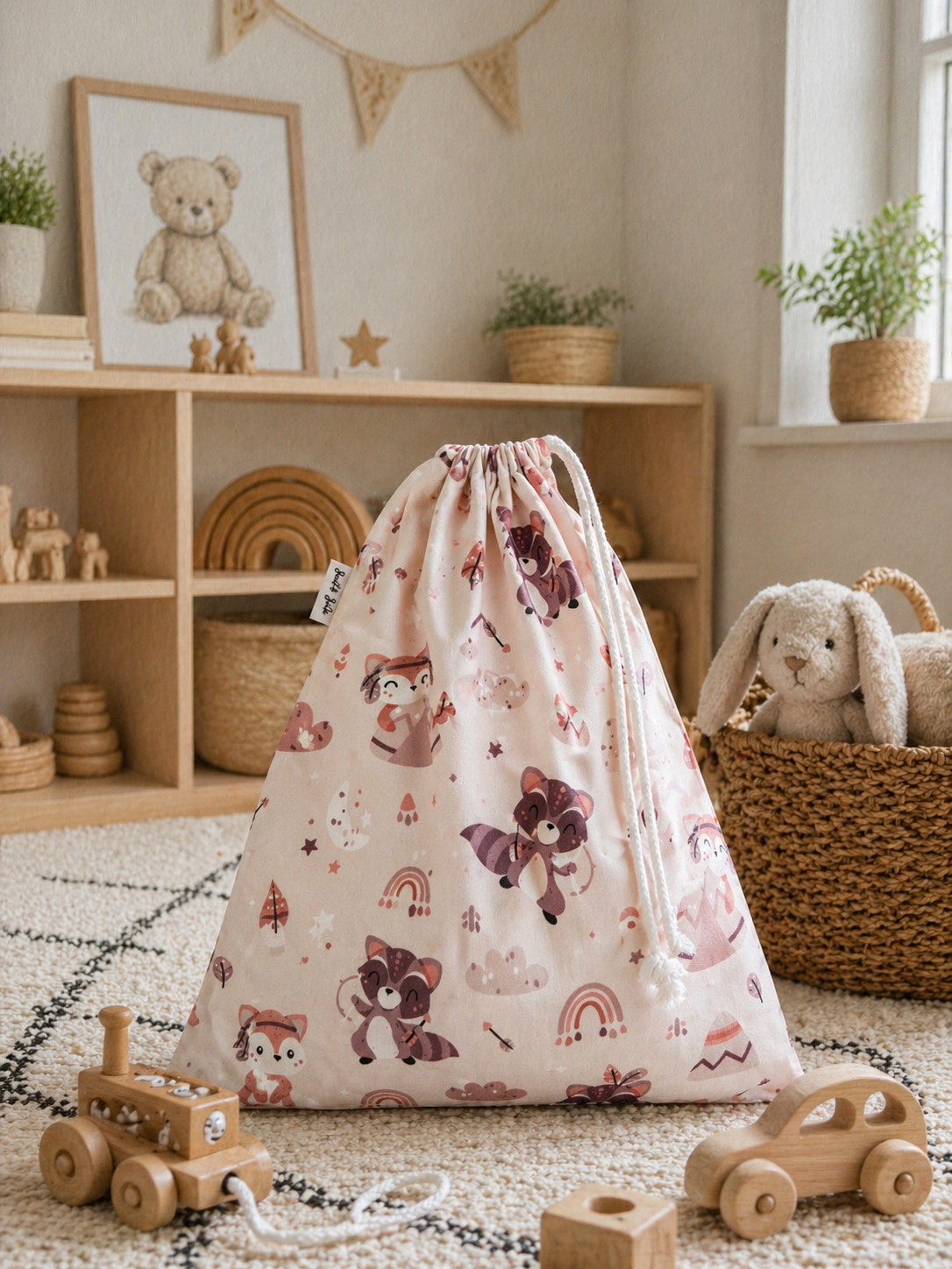 Opbergzakjes | Handgemaakt | Wasbeertjes