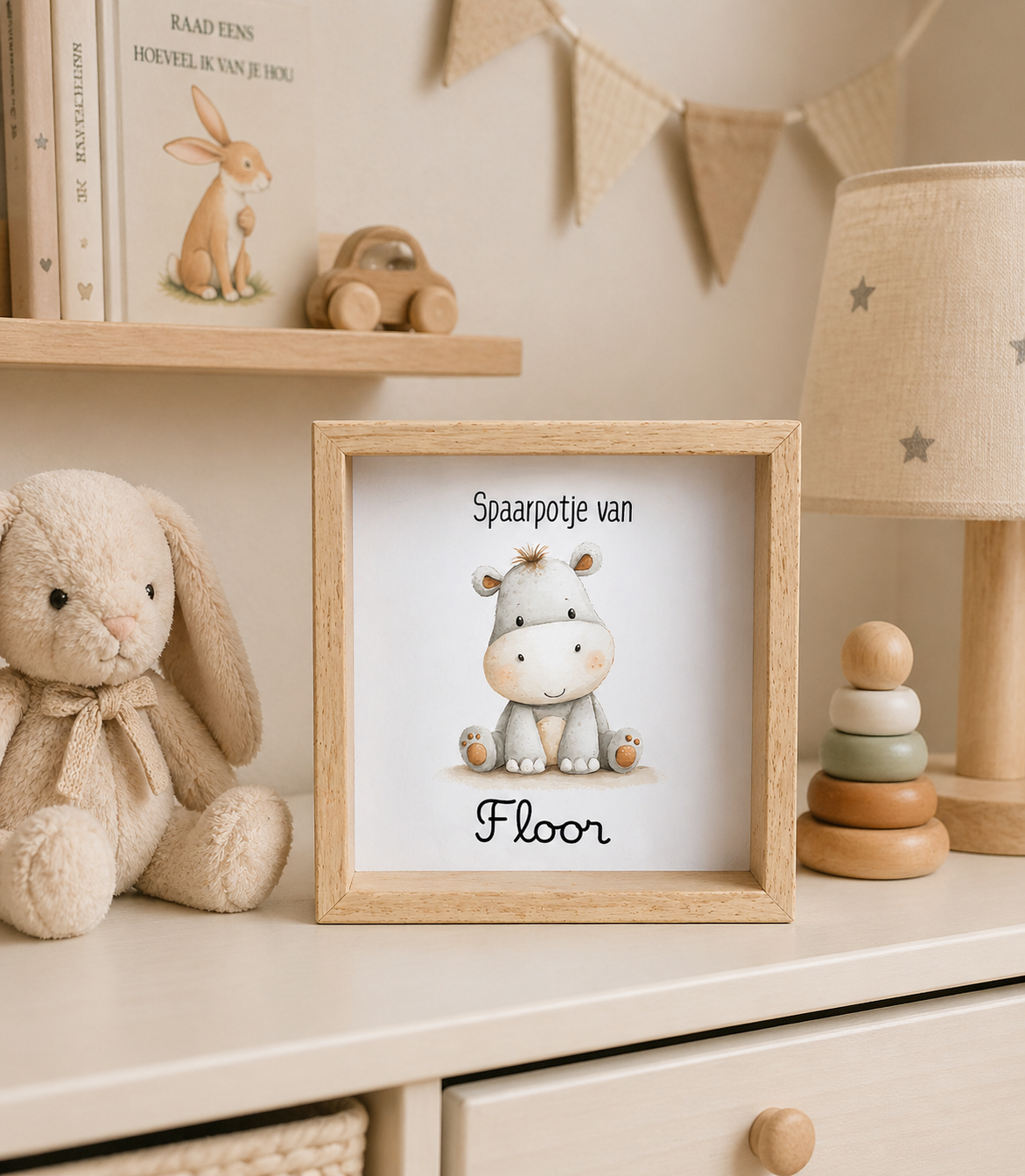 Spaarpotjes | Diertjes | Nijlpaardje