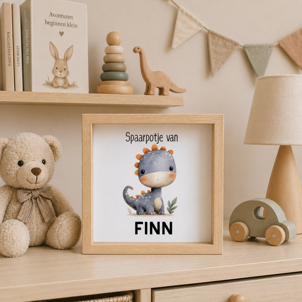 Spaarpotjes | Dino | Dino paars