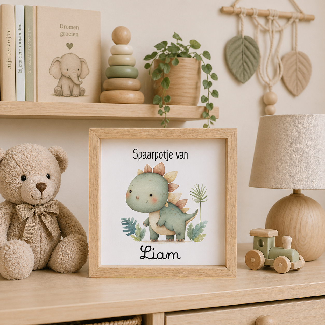 Spaarpotjes | Dino | Dino groen