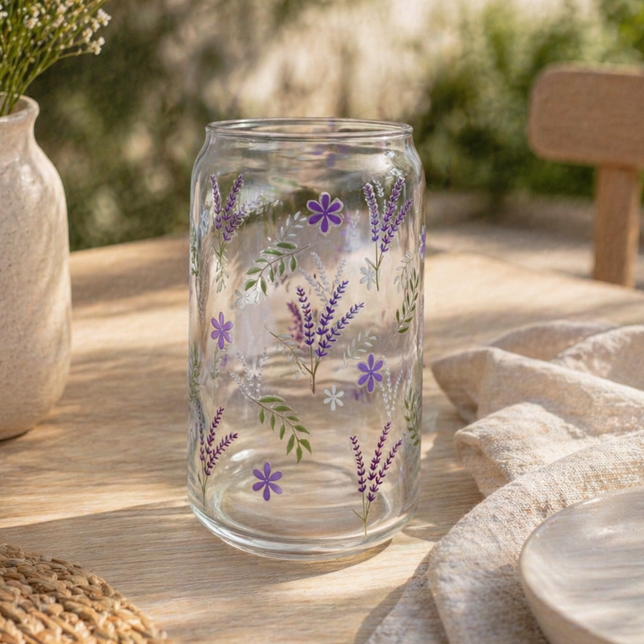 Glazen | Lavendel