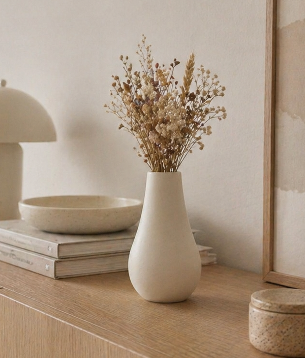 Home decor | Vaasjes | Lang | Wit