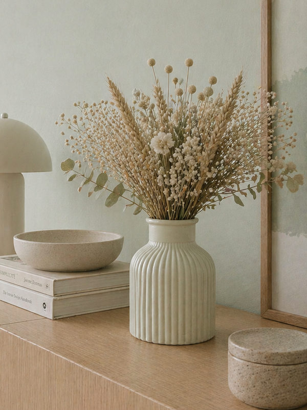 Home decor | Vaasjes | Ribbel | Muntgroen