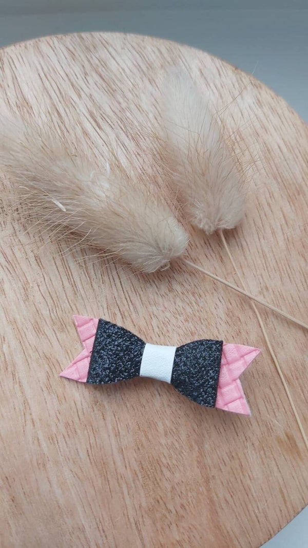 Pink Black Sparkle