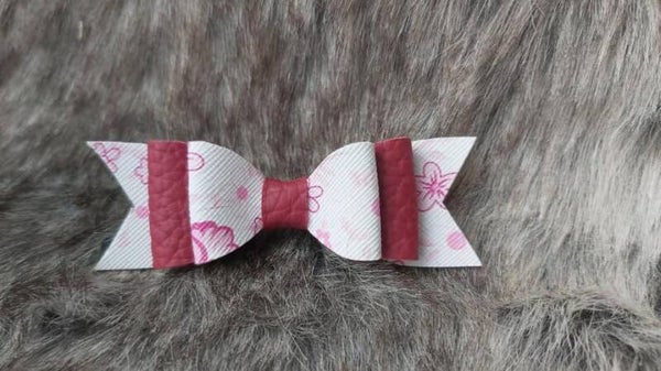 Burgundy Flower Medium