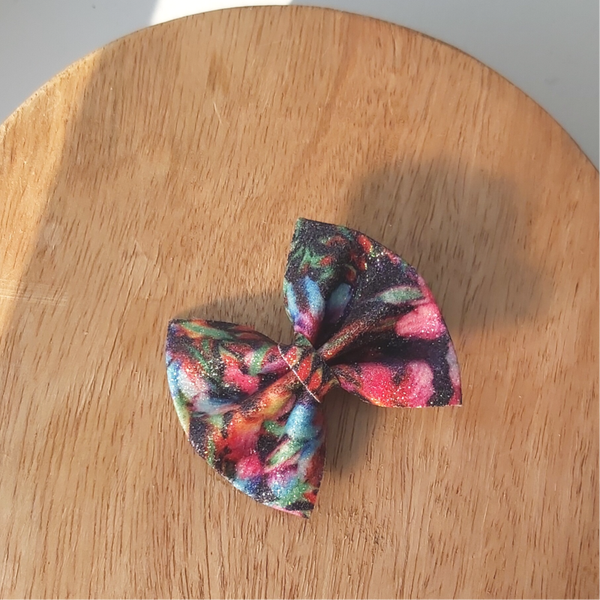 Floral Sparkle Butterfly Bow