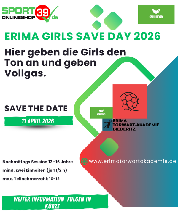 ERIMA GIRLS SAVE DAY 11 April 2026