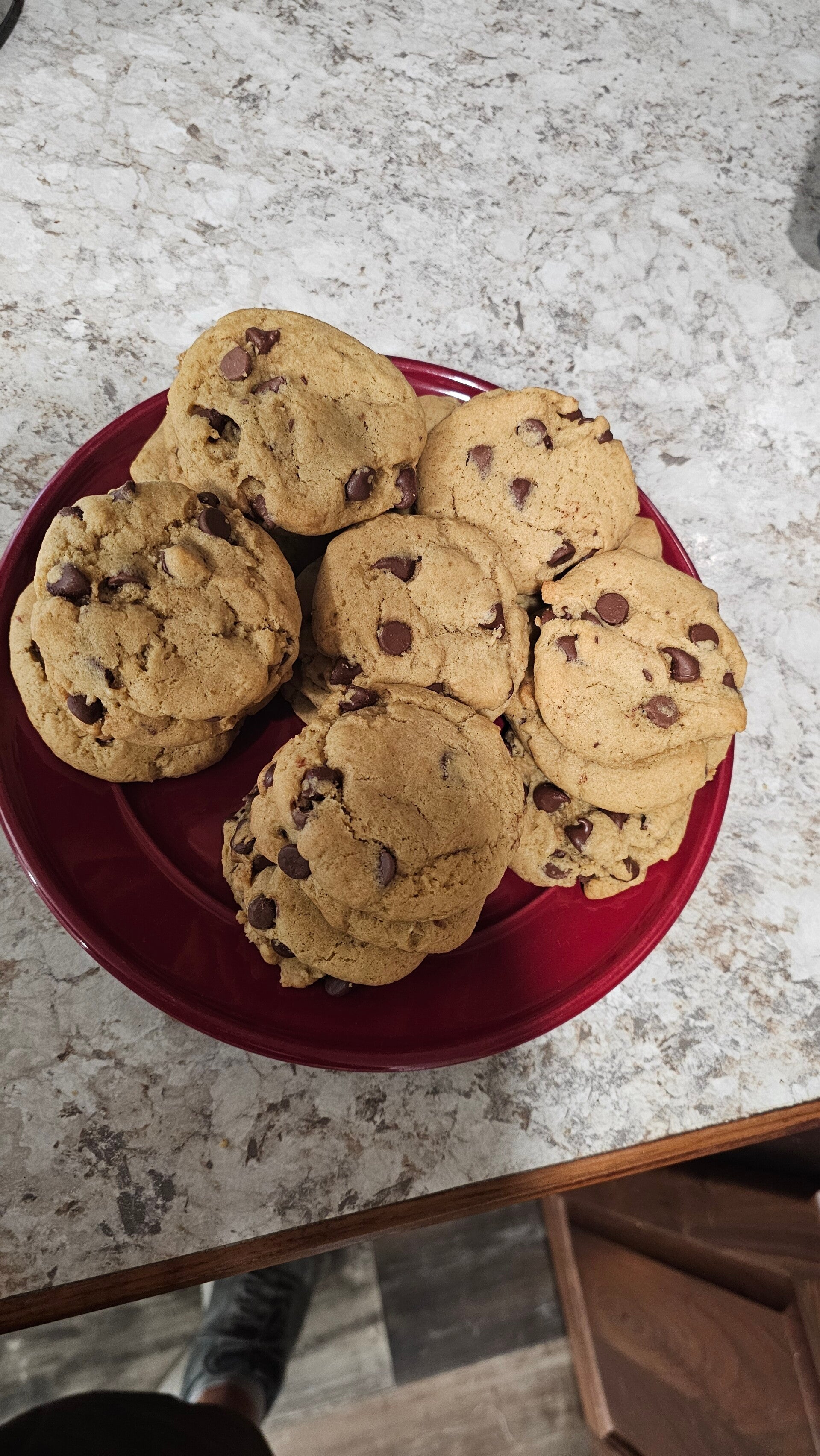 1 dozen Sourdough Brown Butter Chocolate ship cookies