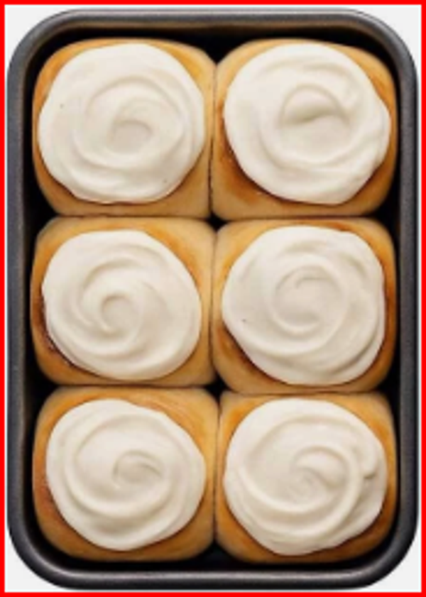 half dozen Cinnamon Roll
