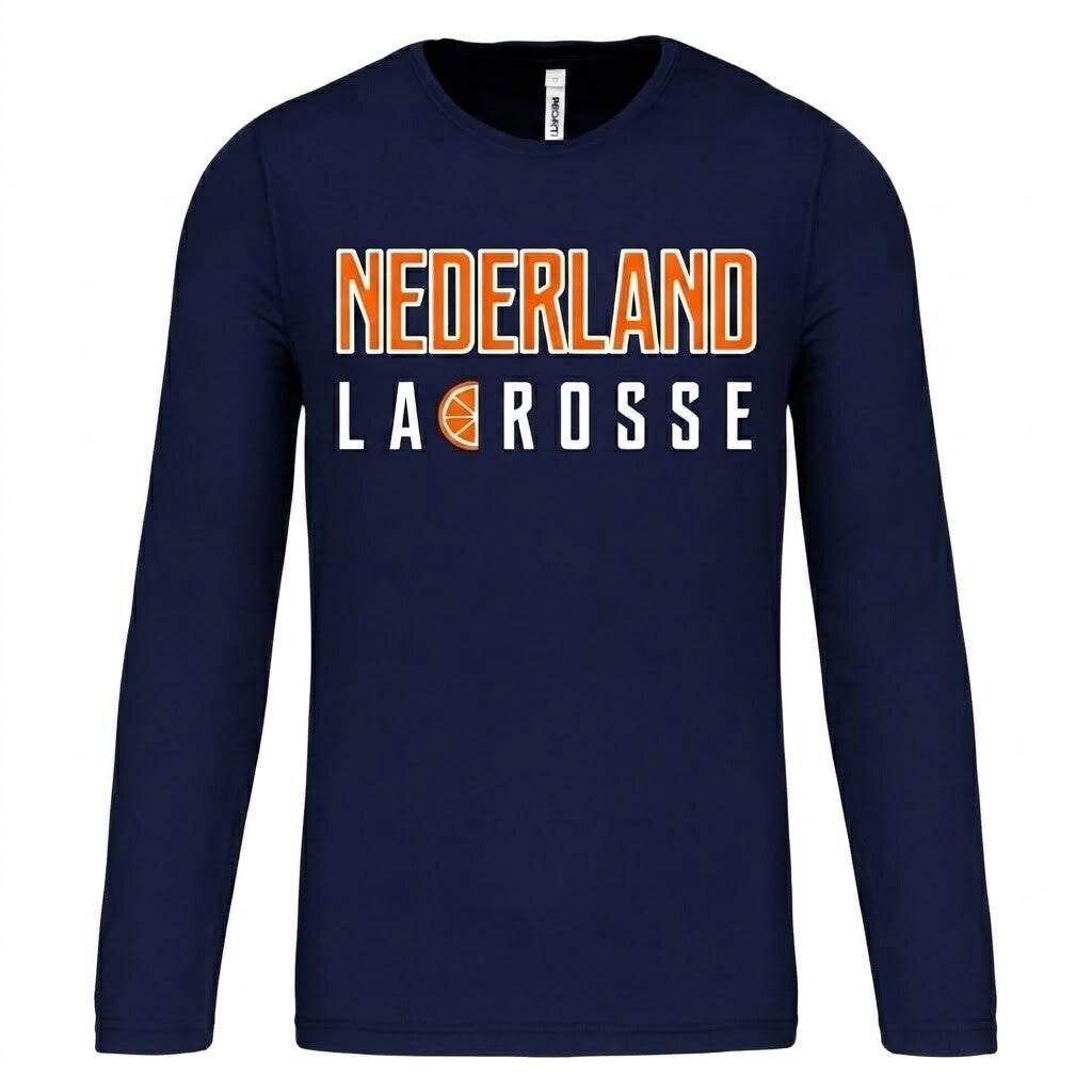 Long Sleeve (unisex/sport) - Navy Blue