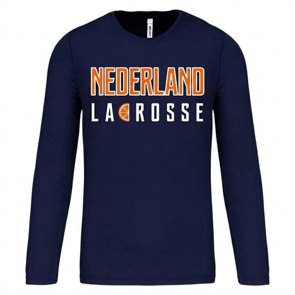 Long Sleeve (unisex/sport) - Navy Blue
