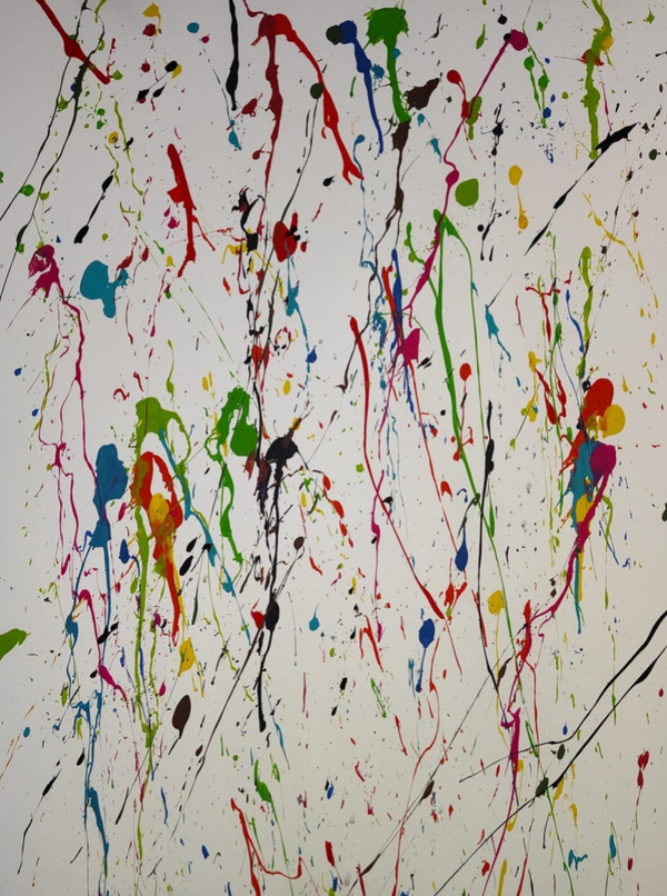 "Clusters Of Chaos" 60x80cm canvas