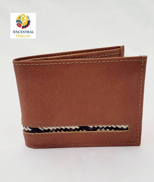 Brown wallet for men