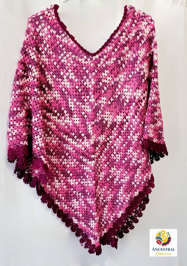 Pink Ruana