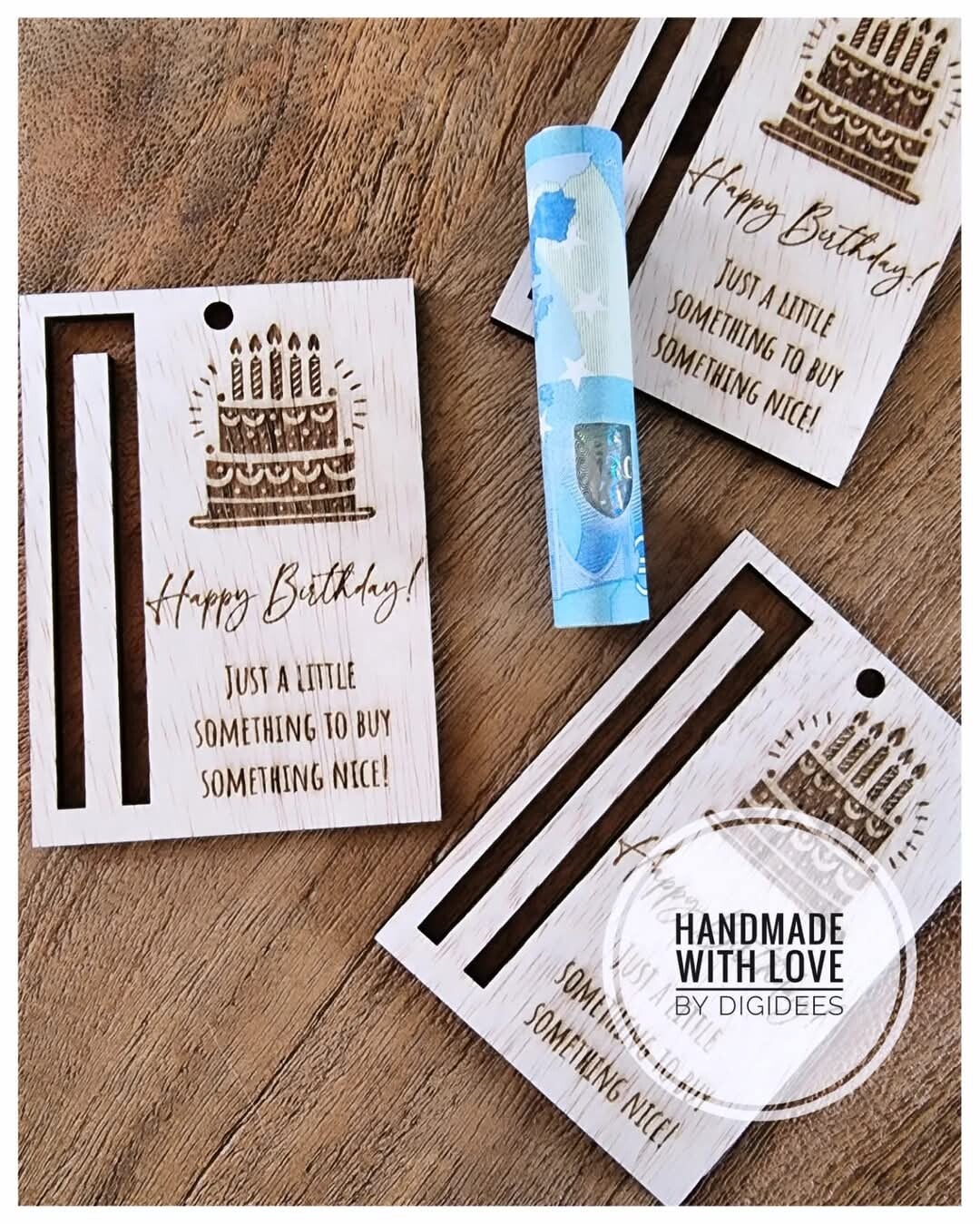 Houten geldhanger – een feestelijke manier om geld cadeau te doen