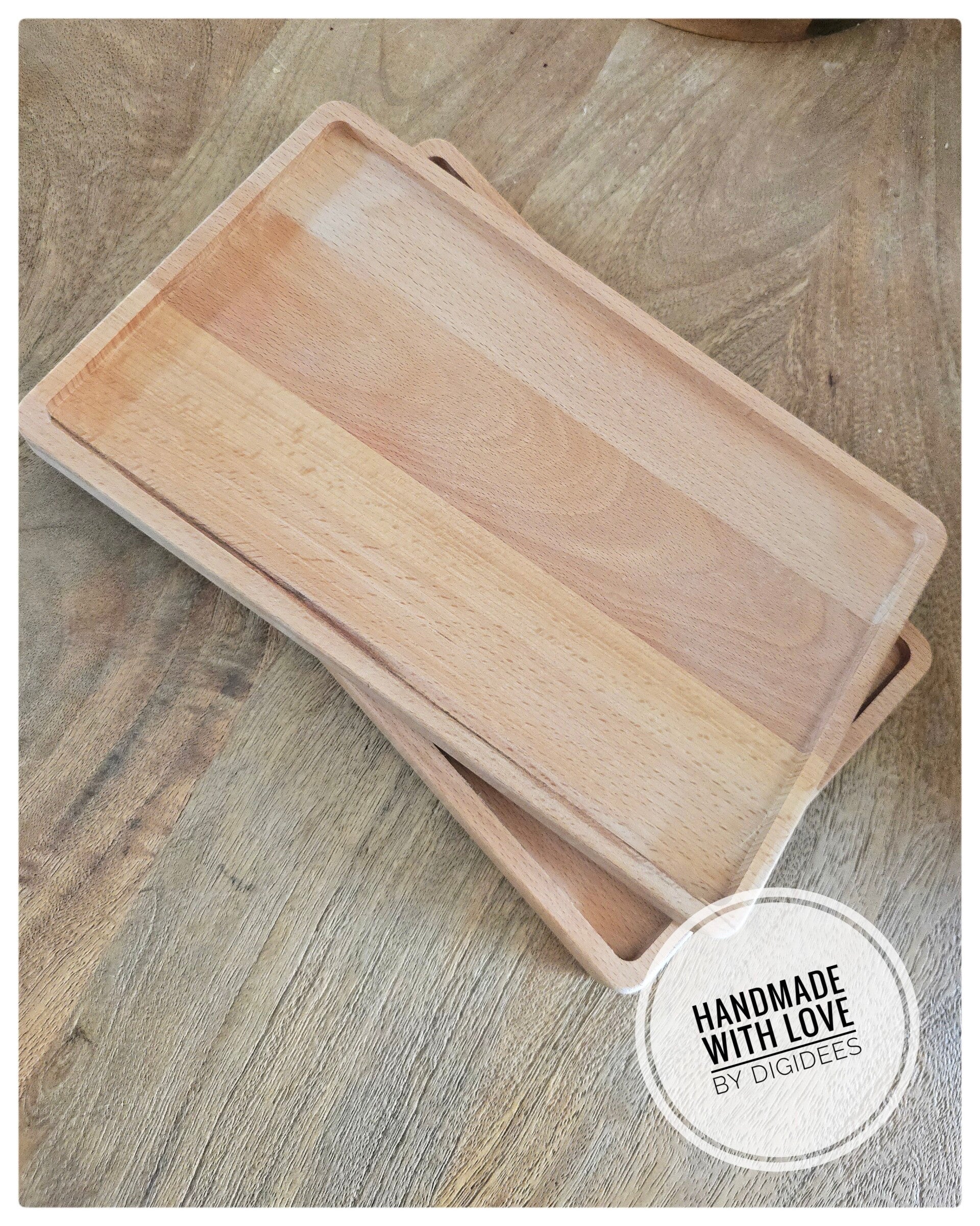 Rechthoekige borrelplank – strak, stoer en persoonlijk