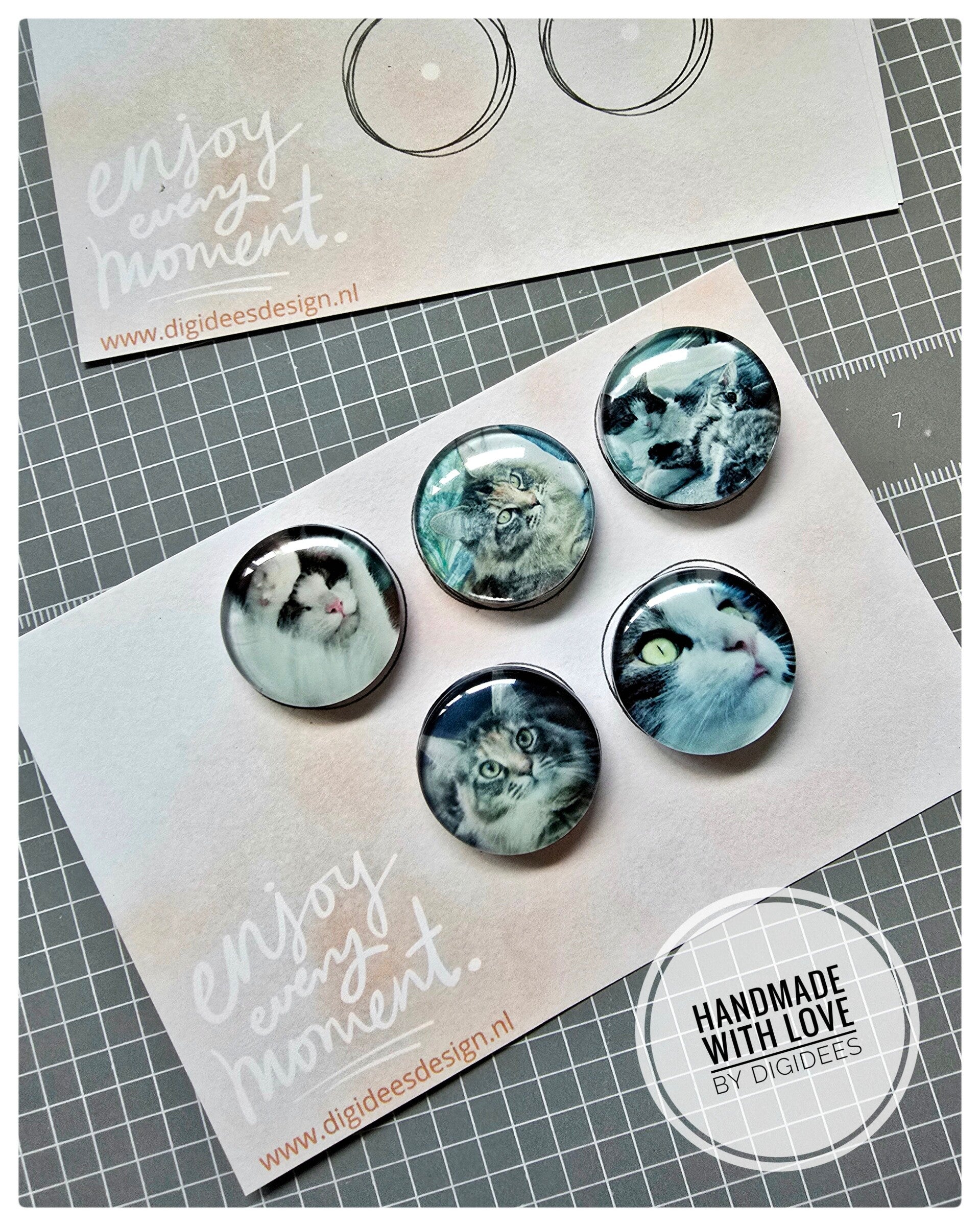 Persoonlijke koelkastmagneten – Set van 5 met jouw dierbare foto’s