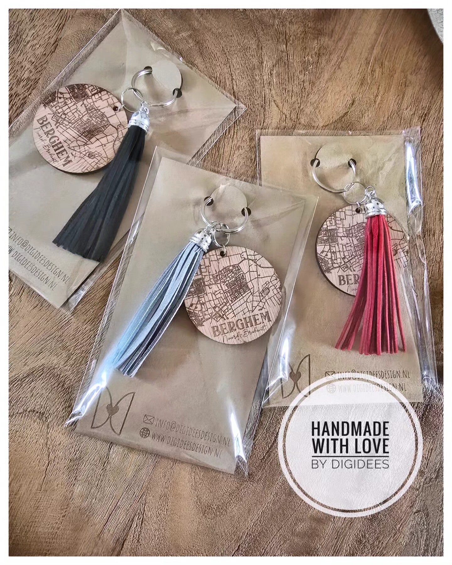 Sleutelhanger met Plattegrond