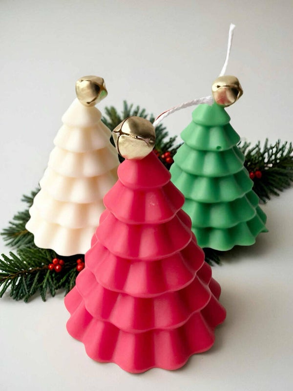 Christmas Colors Candle