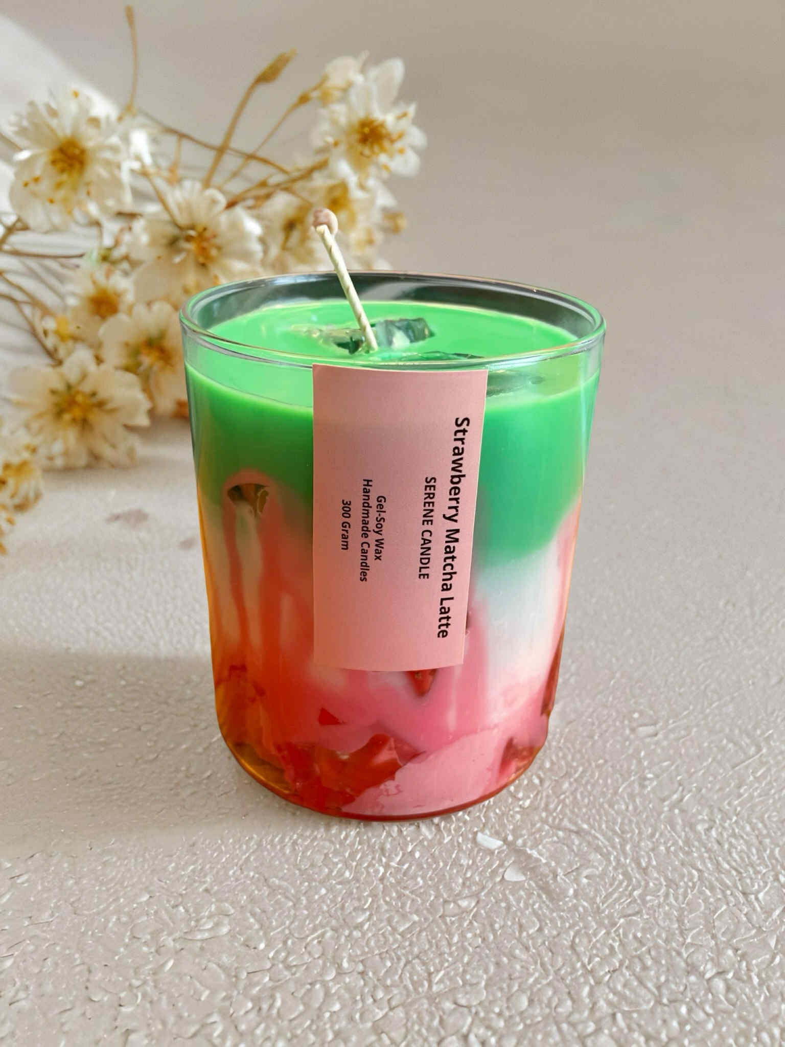 Strawberry Matcha Latte