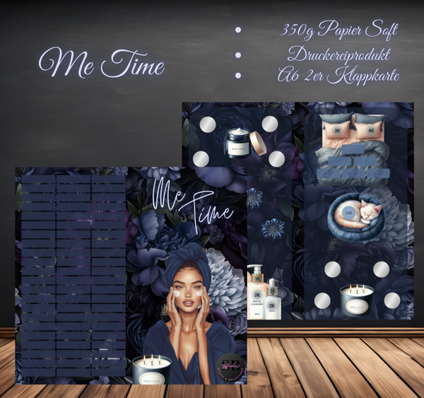 Me Time 2er Klappkarte