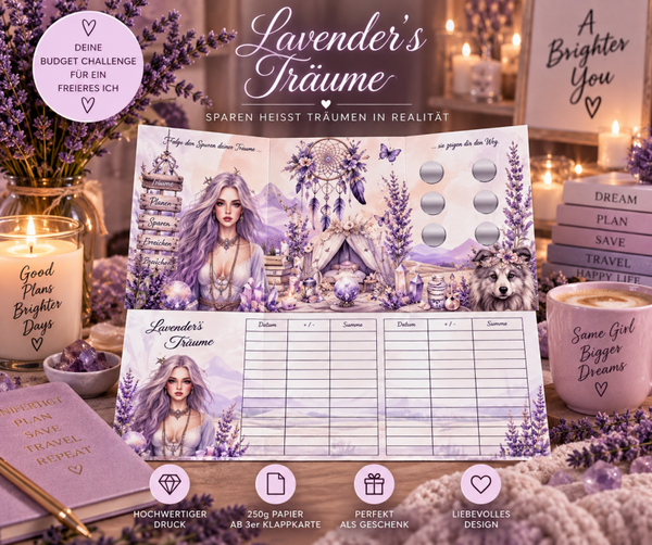 ✨ Lavender’s Träume – Budget Challenge | Spare dir deine Träume wahr ✨