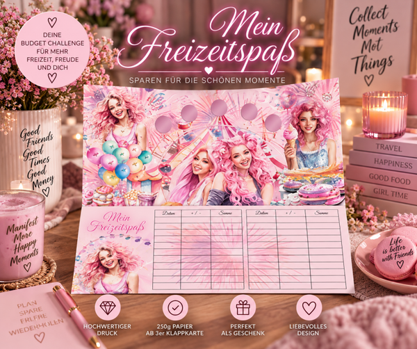 ✨ Mein Freizeitspaß – Budget Challenge | Spare für deine schönsten Momente ✨