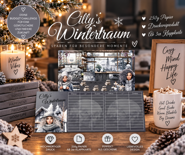 ✨ Cilly’s Wintertraum – Budget Challenge | Spare gemütlich durch den Winter ✨