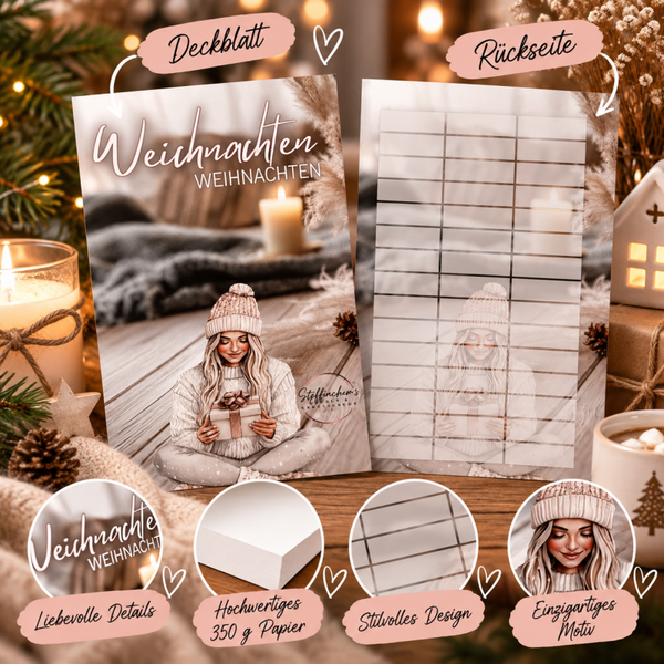🎄 Weihnachten – Deckblatt A7