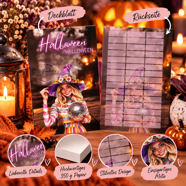 🎃 Halloween – Deckblatt A7