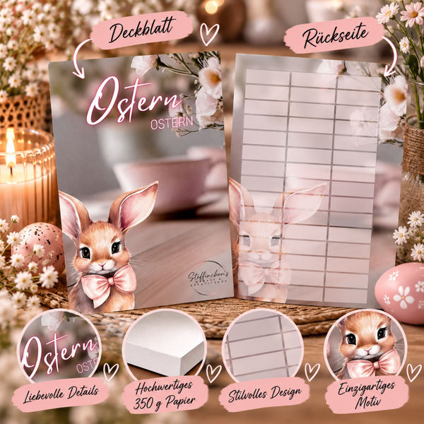 🐰 Ostern – Deckblatt A7