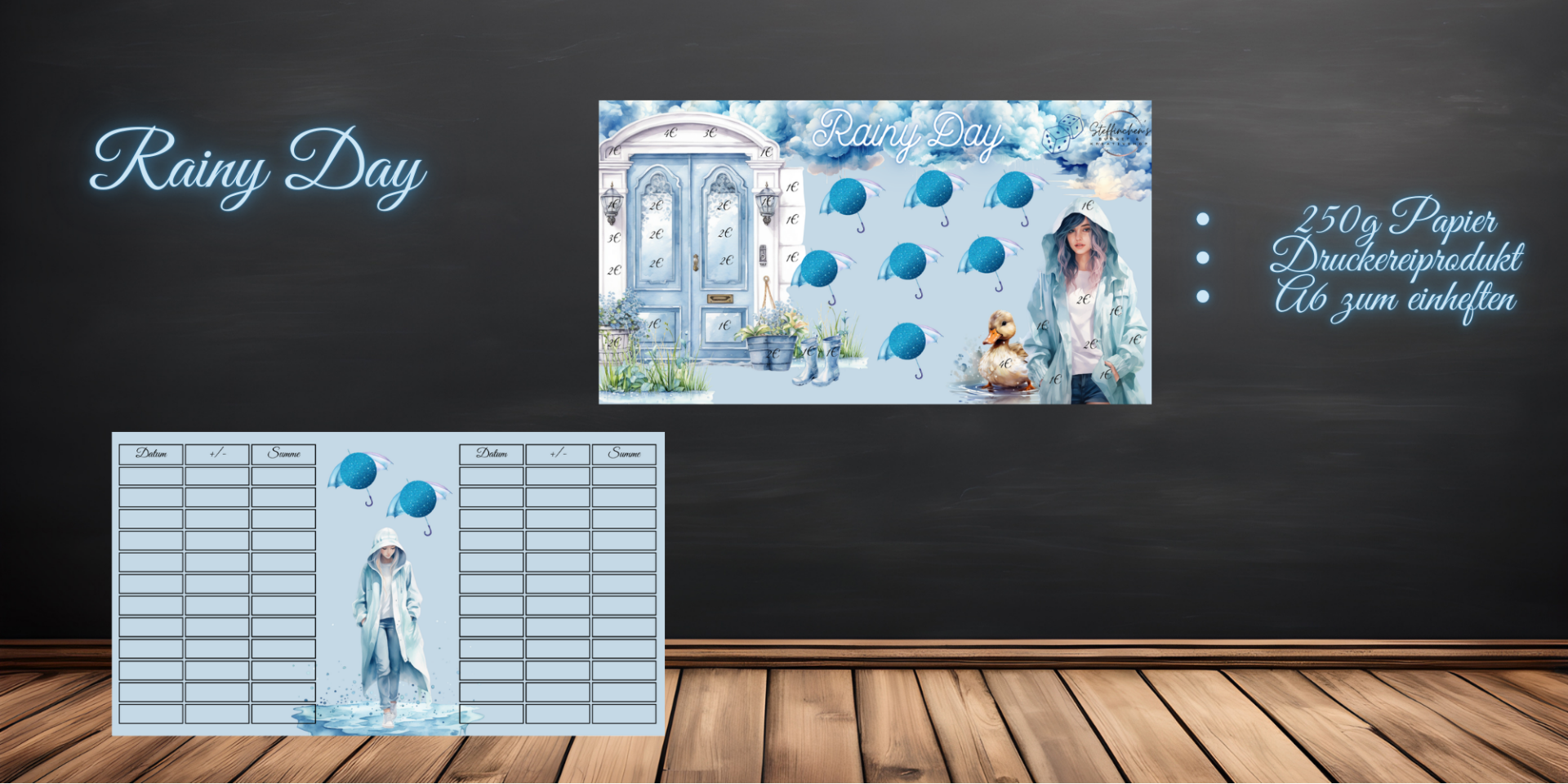 Einzelchallenge Rainy Day