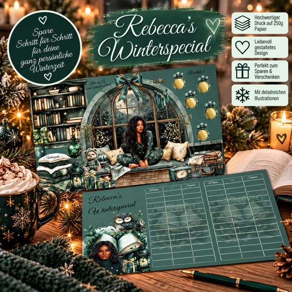 💚 Rebecca’s Winterspecial – Winterliche Sparchallenge mit Eulenmotiv