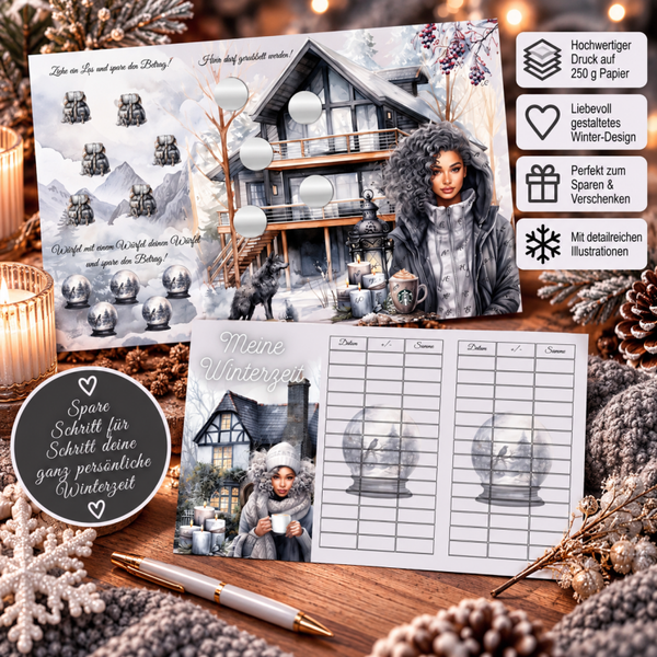 ❄️ Meine Winterzeit – Winterliche Sparchallenge zum Sparen