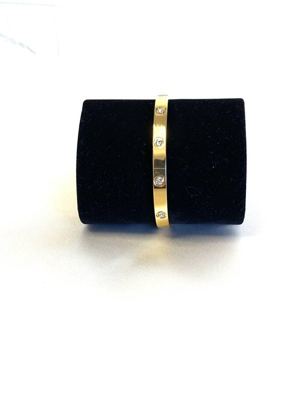 Bracelet en Acier Inoxydable - Couleur Or